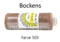 Bockens Hør 60/2 farve 503 brun